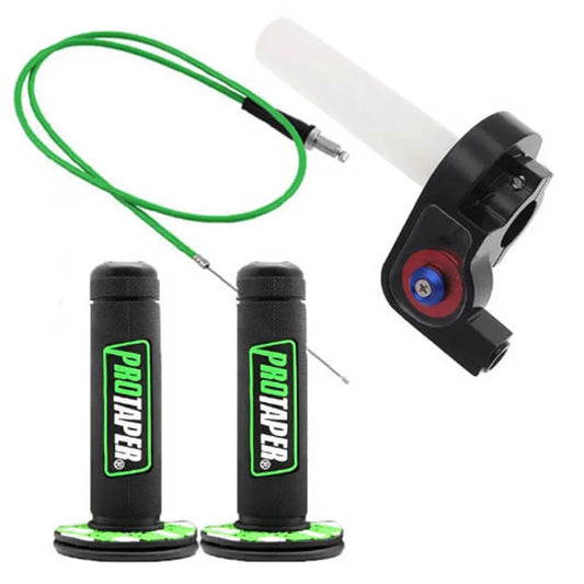 Puños de acelerador de gas de giro rápido de 22 mm para motocicleta, 1,2 m