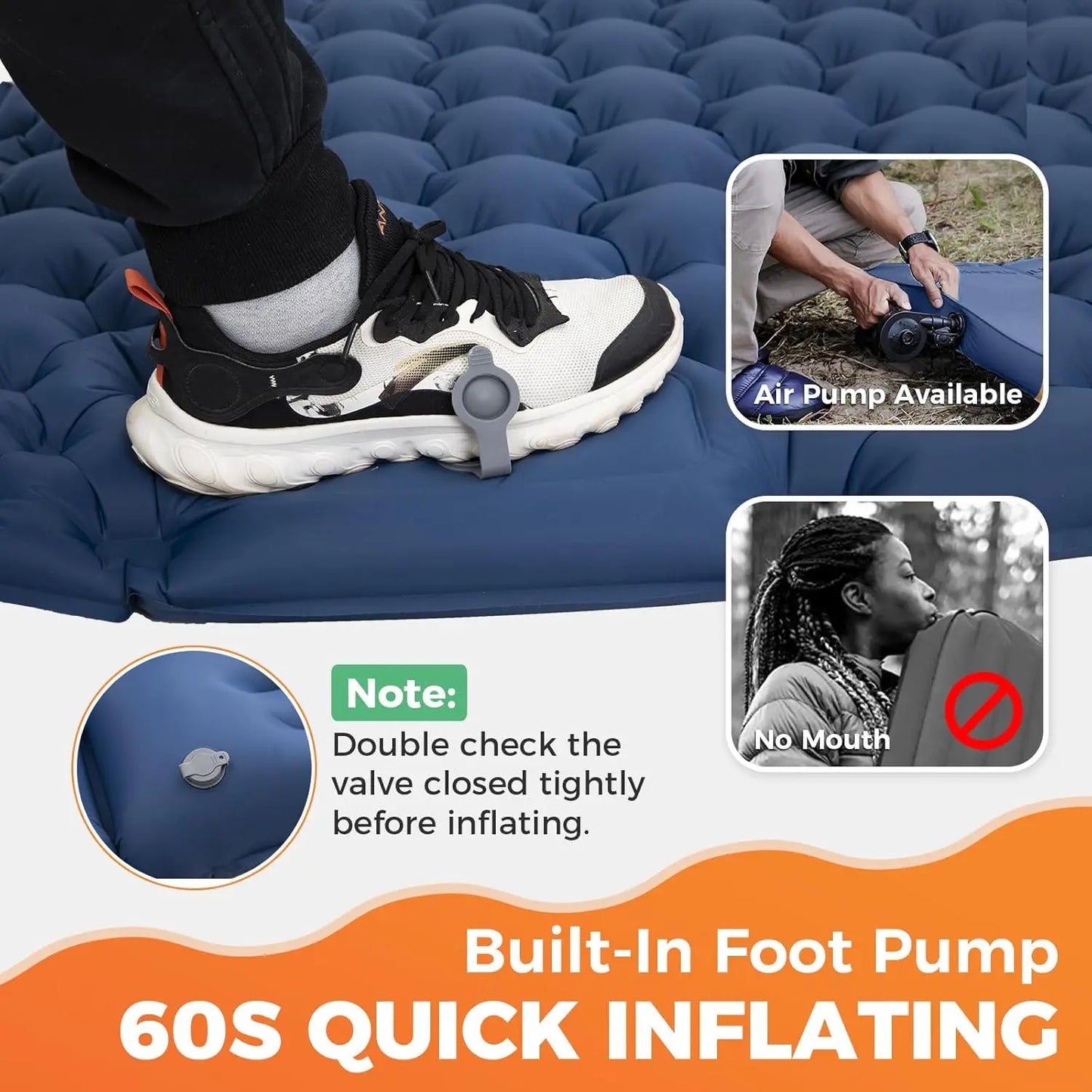 colchón inflable extra ancho con capacidad para dos personas